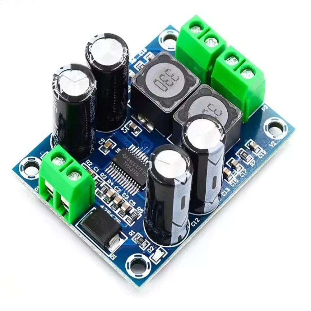 

2pcs XH M311 Mini TPA3118 Digital Audio Amplifier Board Mono 60W Class D Power Amp Module for DIY Speaker