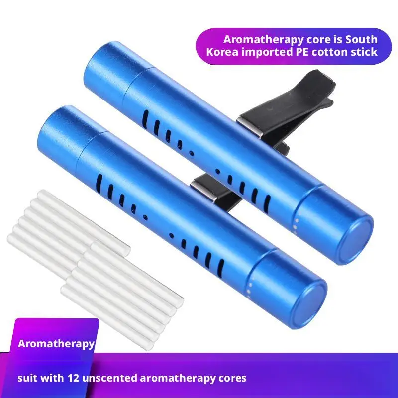 

Car Air Freshener Diffuser Vent Clip - Auto Interior Perfume Diffuser, Long-Lasting Scent For Vehicles,with Solid Cotton Sw L3W7
