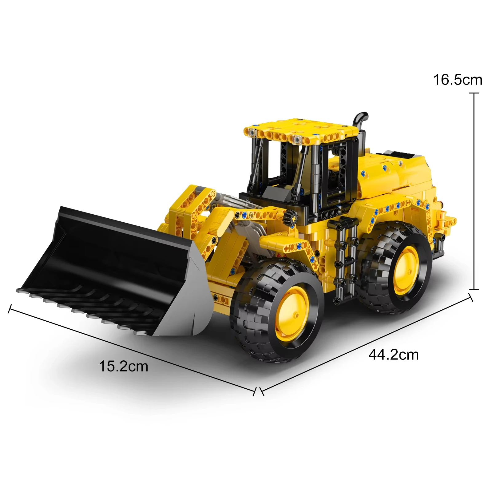 With Original Box Technology 972M Wheel Loader Building Block Technical Bulldozer Turck Toy Model Set for Boys Xmas Gifts