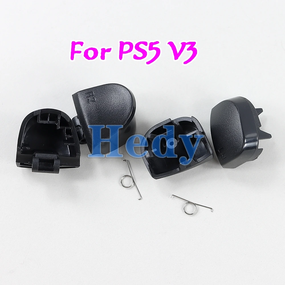 PS5 V1 V2 V3 L1 R1 L2 R2 트리거 스프링 버튼 용 1 세트 Sony Playstation 5 V1.0 V2.0 V3.0 LR 용 풀 세트 버튼
