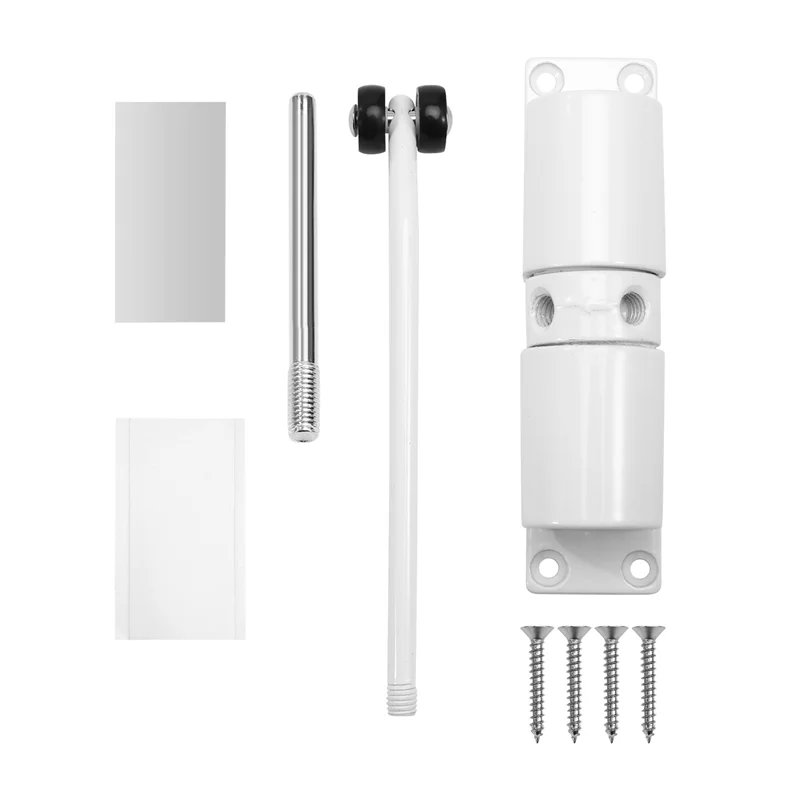 Automatic Door Closer Metal Adjustable Heavy Duty Safety Spring Silenciar Convert Hinged Door Interior Exterior