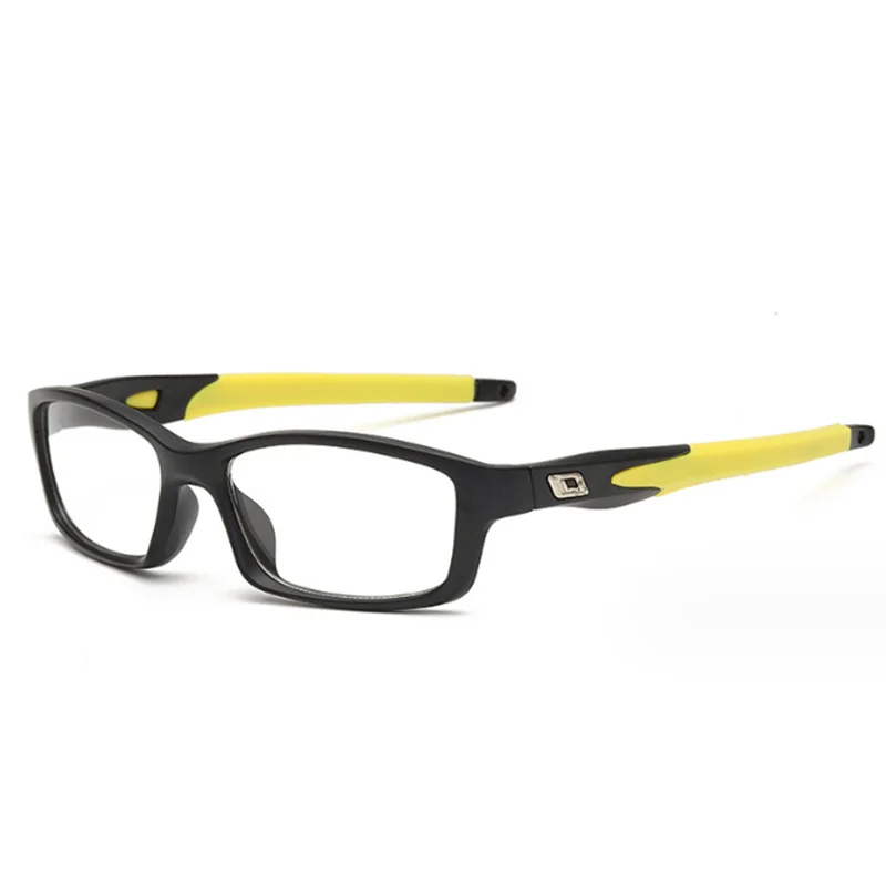 Montura de gafas deportivas TR90 para hombre, lentes rectangulares para deportes al aire libre, prescripción para miopía, ciclismo,