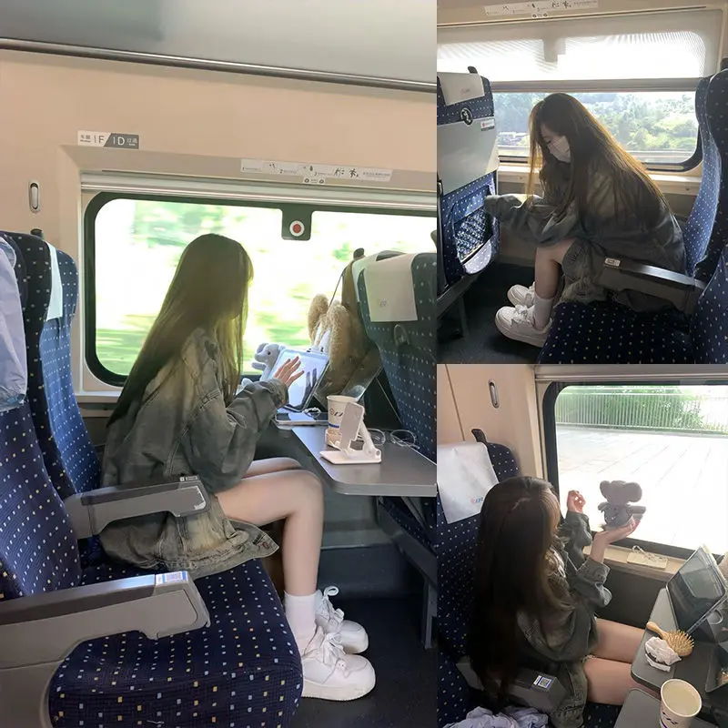 

Denim Coat Unique Spring Summer Woman Jacket Womens Autumn Fleece Bomber Baggy Cycling British Style Blended Mid-Length Hipster