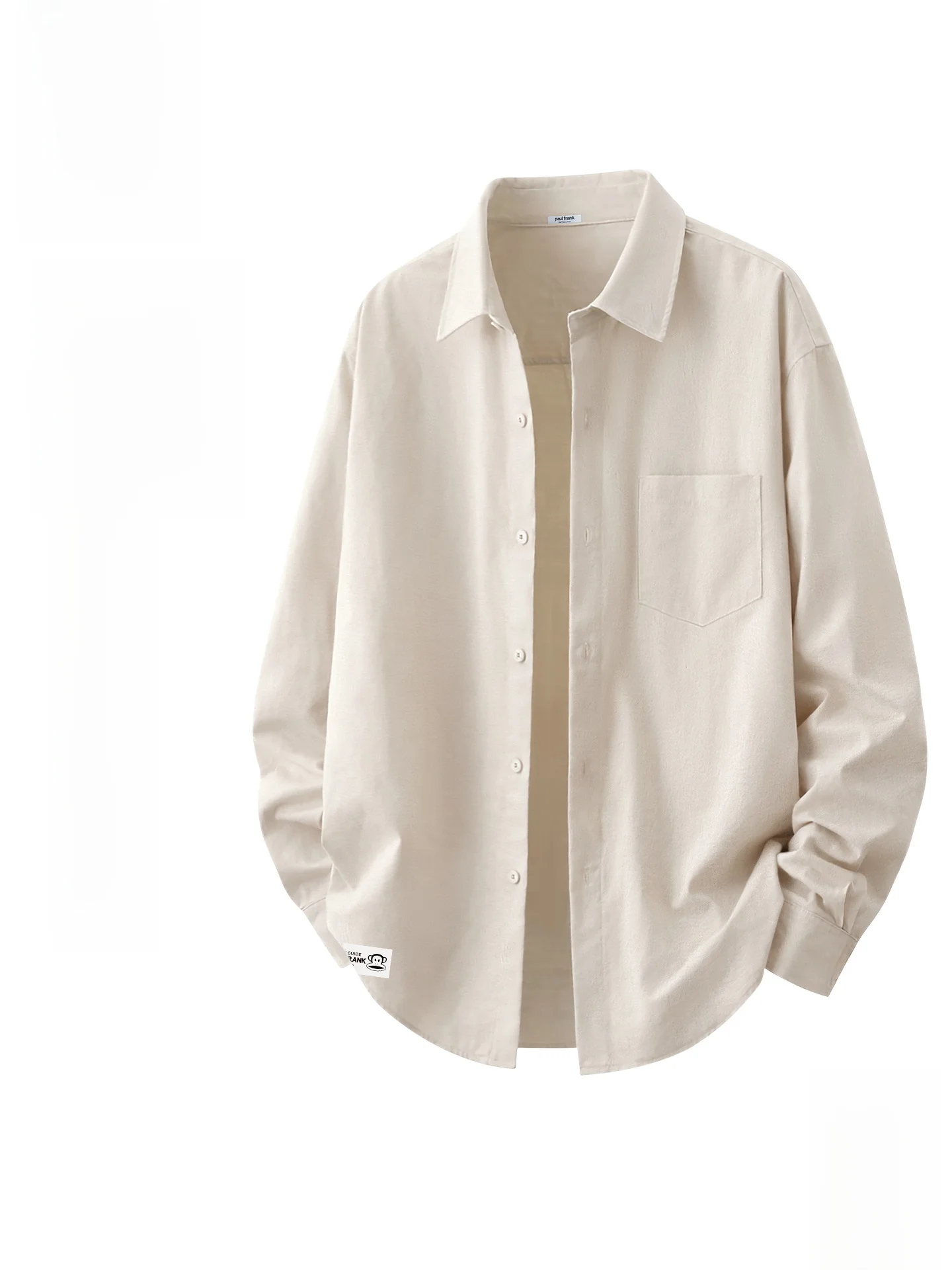 

Летняя мужская свободная куртка из ледяного шелка с длинным рукавом, дышащая, влагоотводящая, тонкая, с эффектом прохлады, коллекция 2026 года