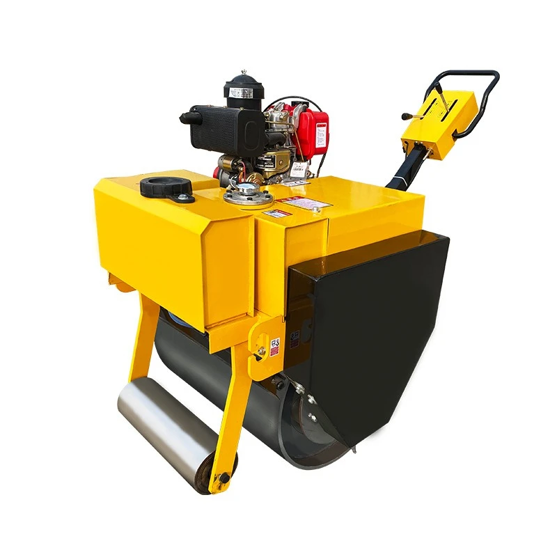 

600 type single wheel hand small pavement compactor walk-behind type vibrating asphalt compactor