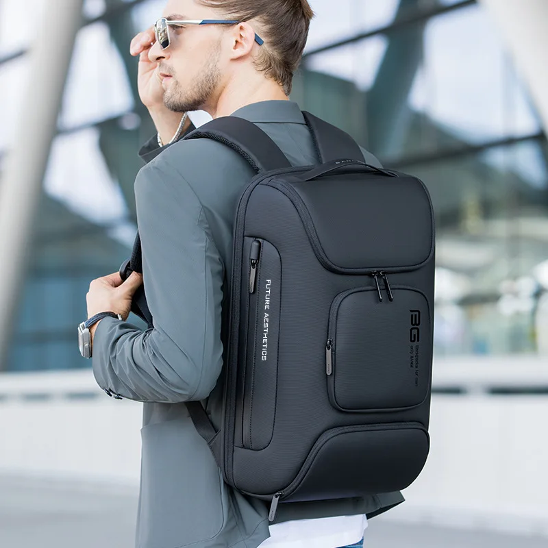 Bange Capacidade Chegada Mochilas para laptop de 15,6 polegadas multifuncionais com mochila de negócios para trabalho diário à prova d'água para homens