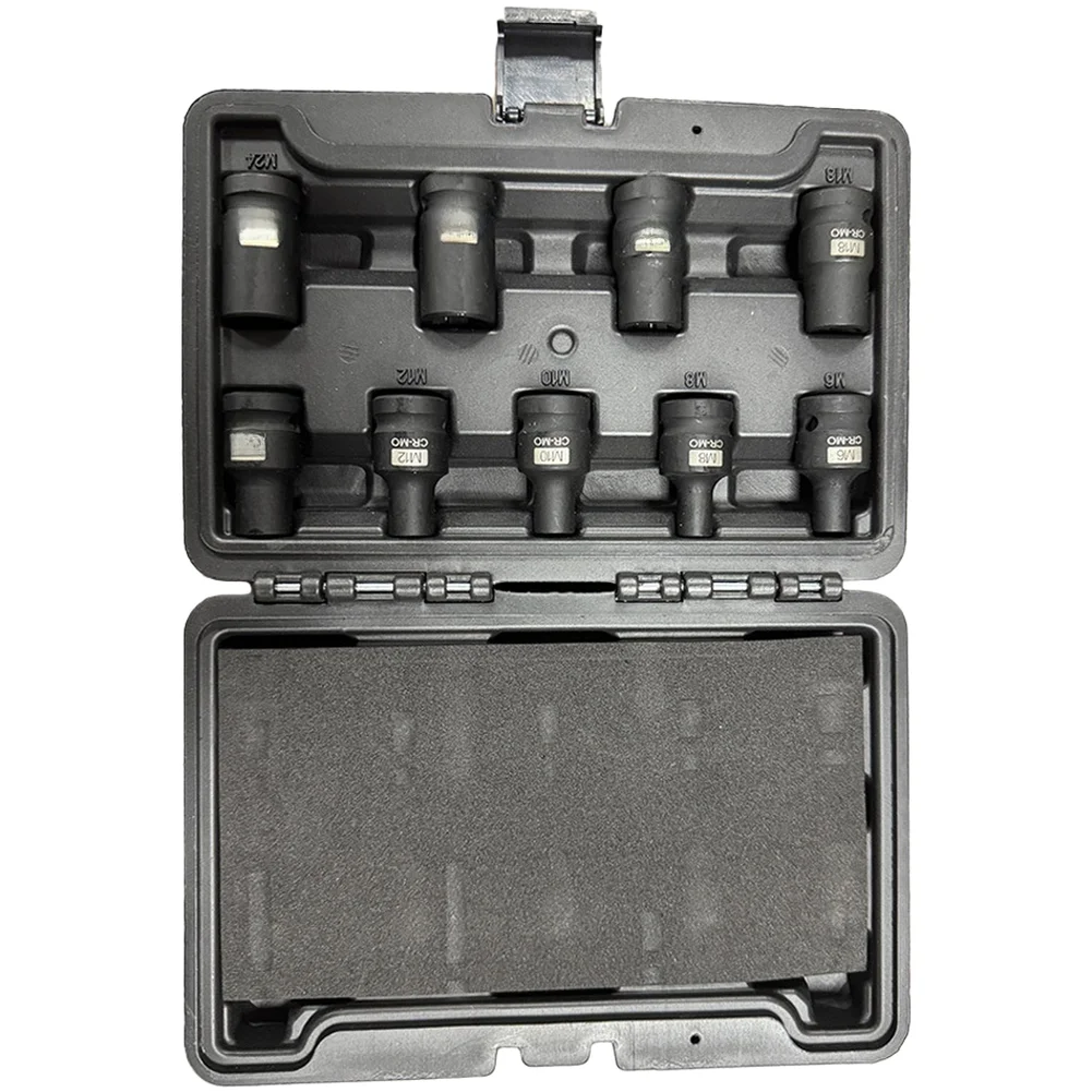 Pneumatic for tap Sleeve for tap Socket Set Wear Resistant Material Oxidation Resistance Finish Chrome Alloy Steel for tap Set