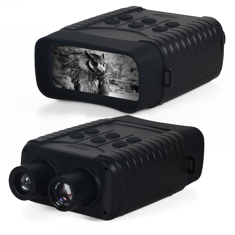 

Binocular Infrared Night Vision Device 10X Digital Zoom 400m/1300ft Full Dark HD Video Photo Recording Outdoor Hunting Camera