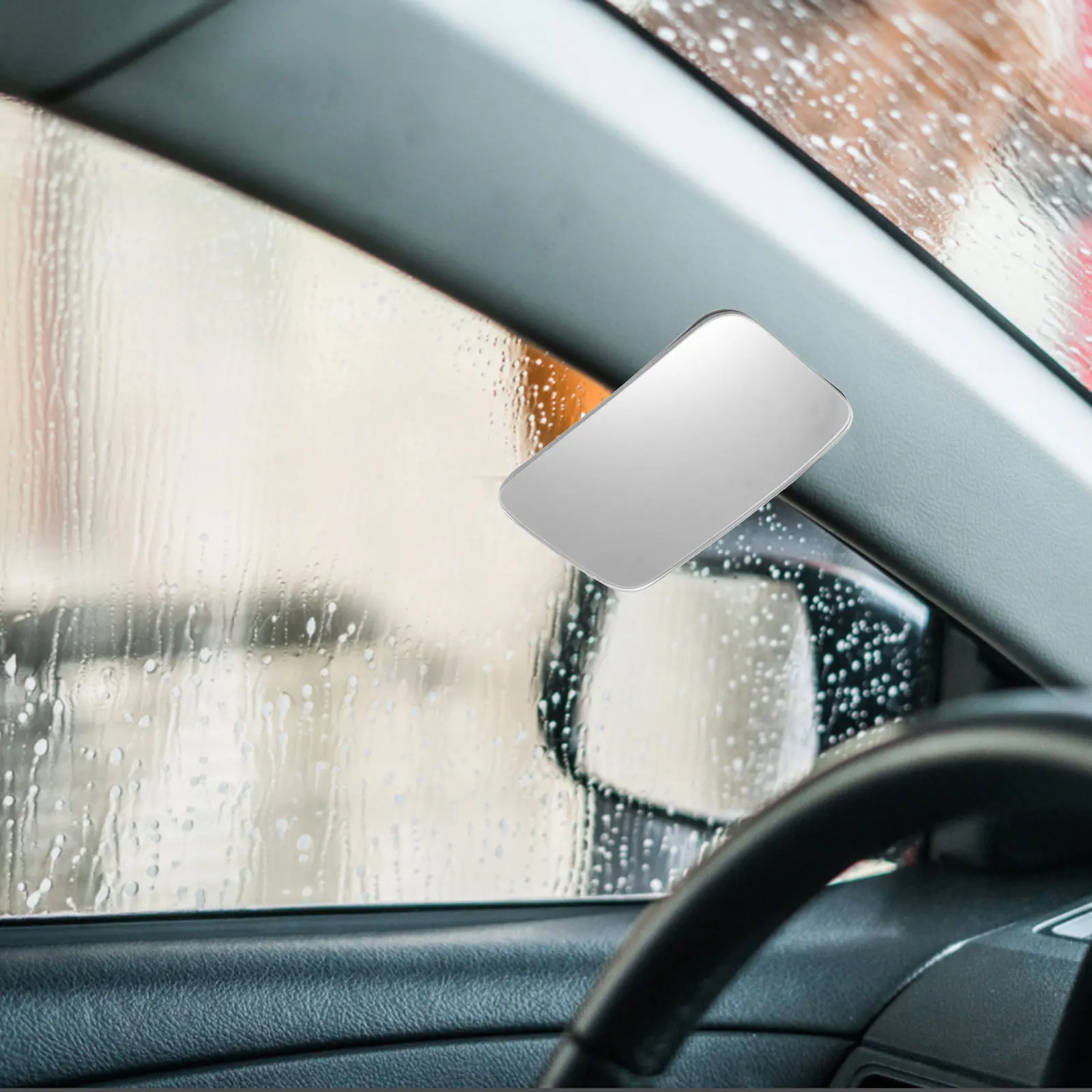 

Blind Spot Car Mirror Rectangular Adjustable Wide View Rearview Mirror Multi-Function Automotive Exterior Accessory