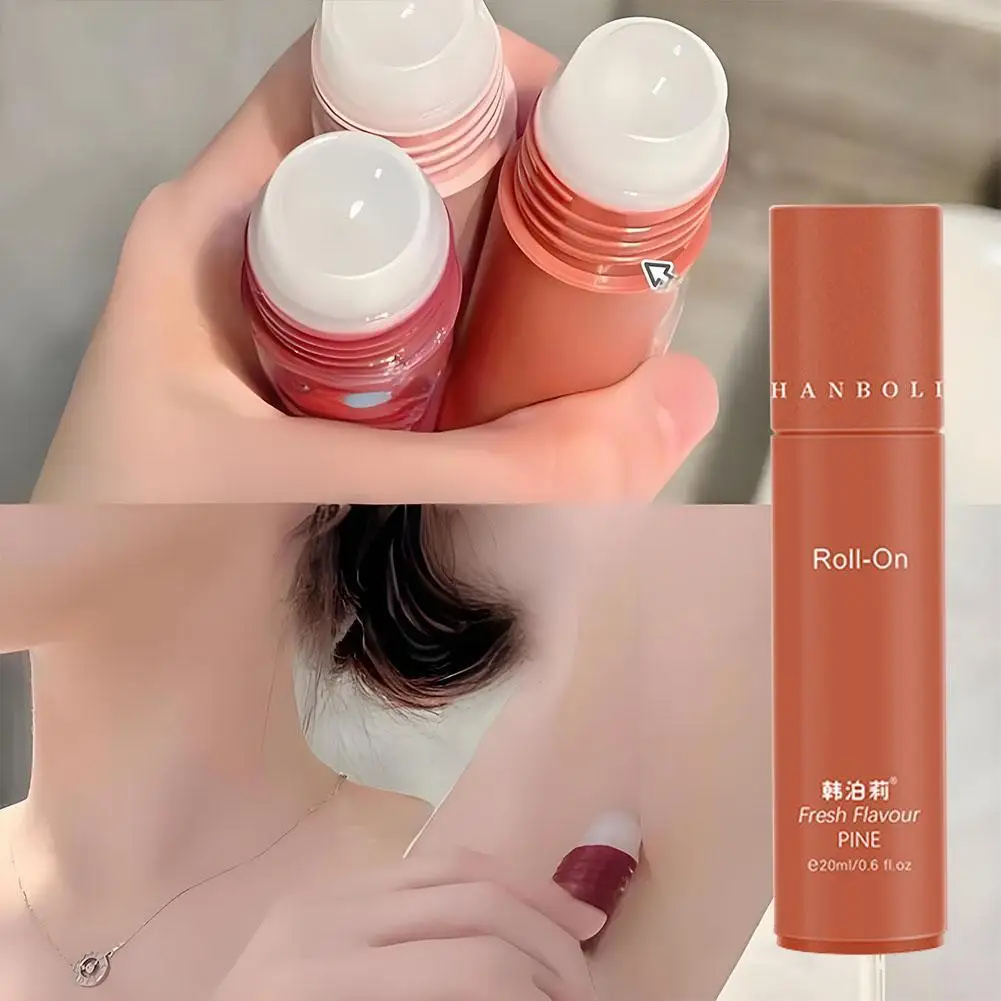 

20ml Underarm Antiperspirant Lotion Walking Bead Fragrance Antiperspirant Refreshing Reduce Armpit Odor Long-lasting Fragrance