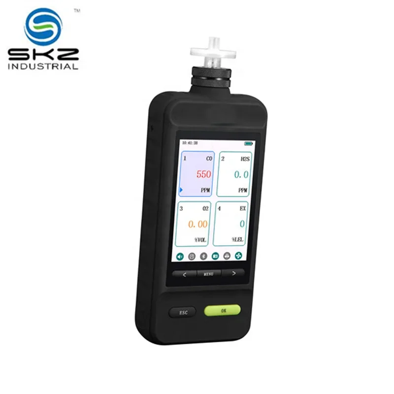 color screen SKZ1050E-N2O nitrous-oxide gas alarming device gas digital detector meter