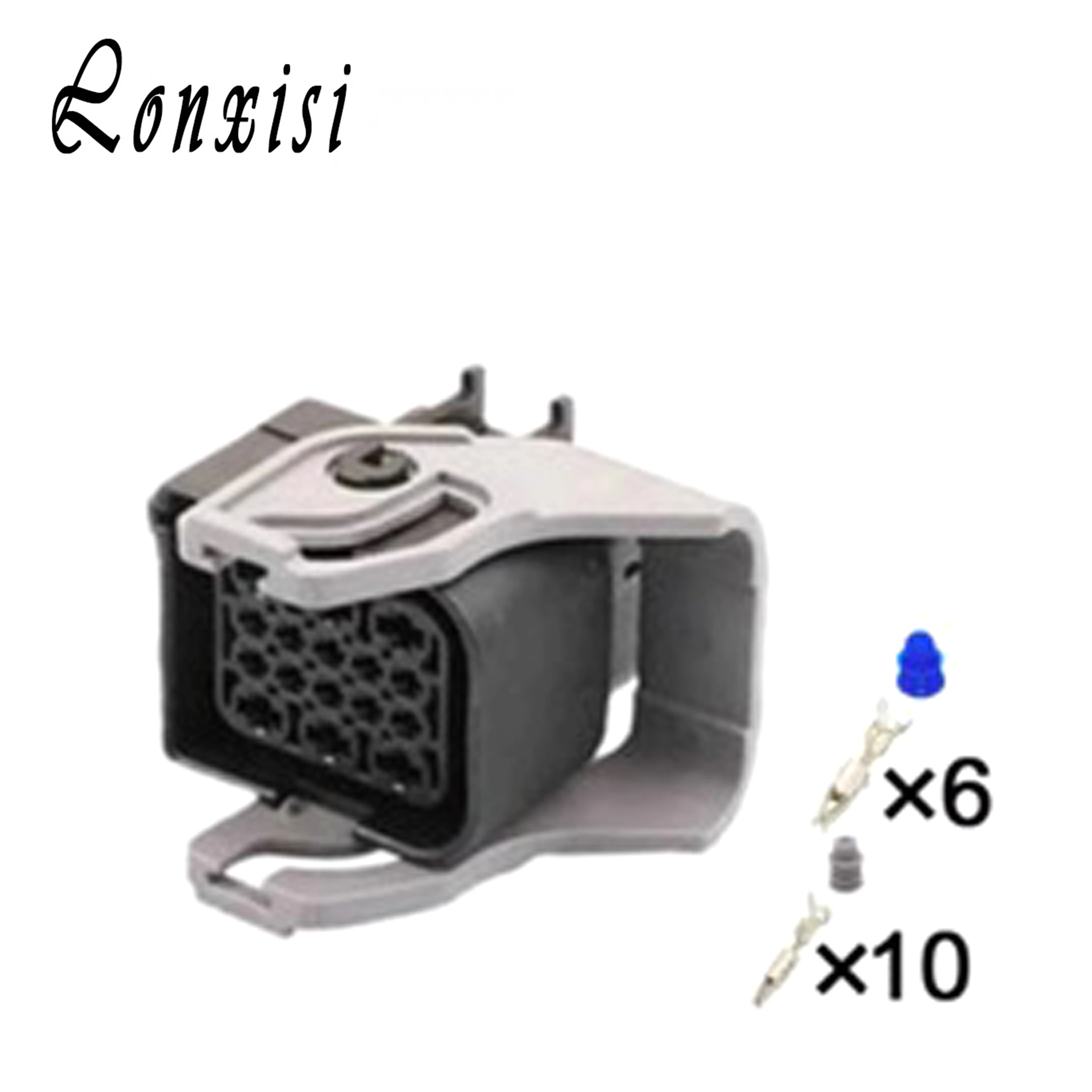 

1/5/10/20 Sets 16 Pin 1743354-2 1743350-21743350-0 Automotive Waterproof Connector Male Female and Terminal Plug PBT-GF10