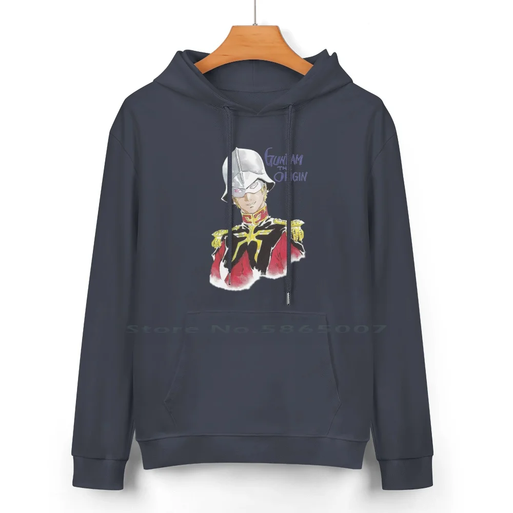 Aznable Pure Cotton Hoodie Sweater 24 Colors Anime Mobile Suit Zeta Mobile Suit The Origin Chars Counterattak Mobile Suit Chars