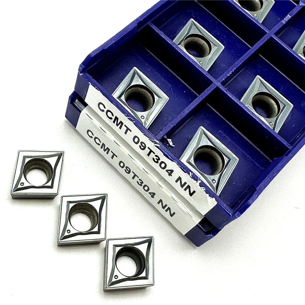 CCMT09T304 CCMT09T308 NN LT10 ภายในเครื่องมือคาร์ไบด์แทรกเครื่องกลึง CNC เครื่องมือเหล็กการประมวลผลคุณภาพสูงตัดเครื่องมือ