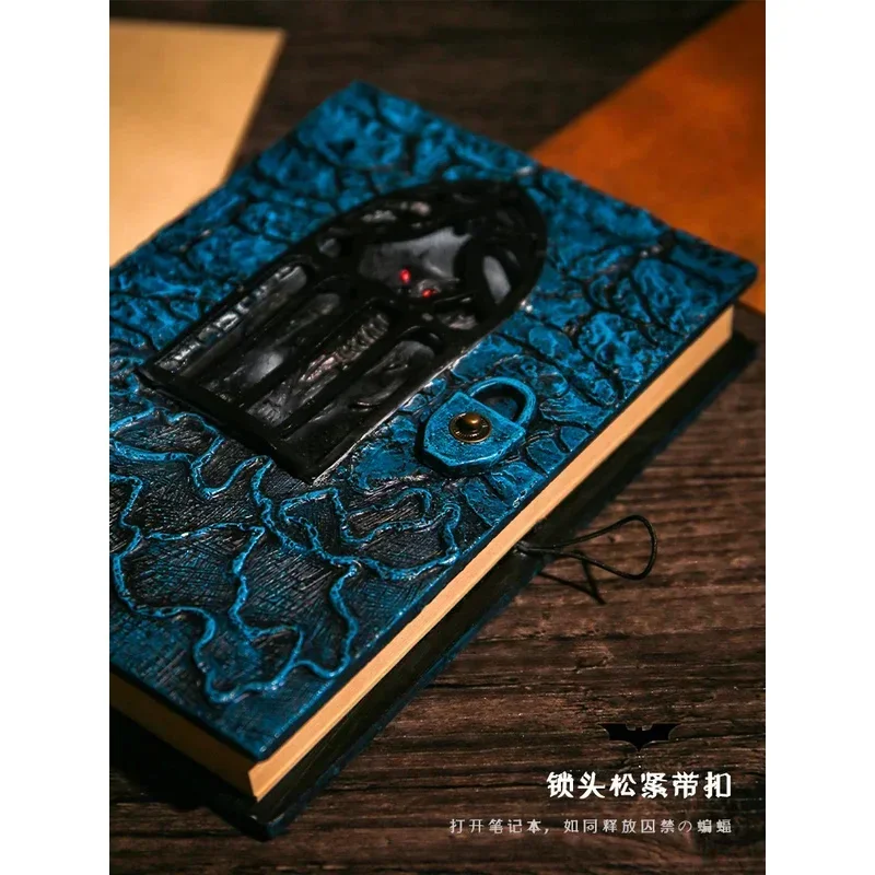 

A5 Size 3D Embossed Hand Account, Notebook, High Appearance Diary Book Magic Gift To Male Cultural And Creative