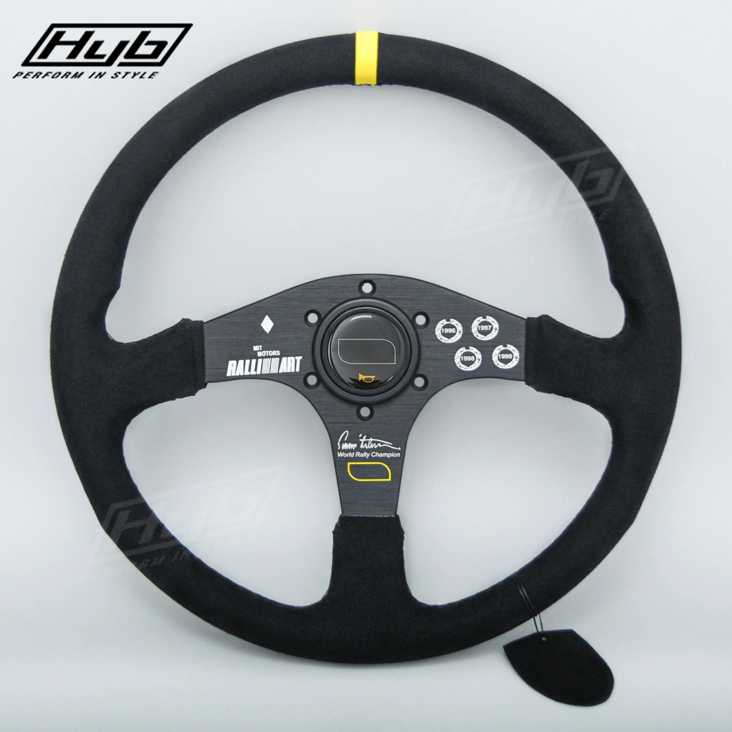 14inch JDM Ralliart Modified Car Steering Wheel 350MM Rally Drift Racing Sports Racing Steering Wheel