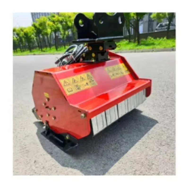 Excavator Flail Mower Hydraulic Flail Mower Brush Cutter Mini Excavator Forestry Machine view 2