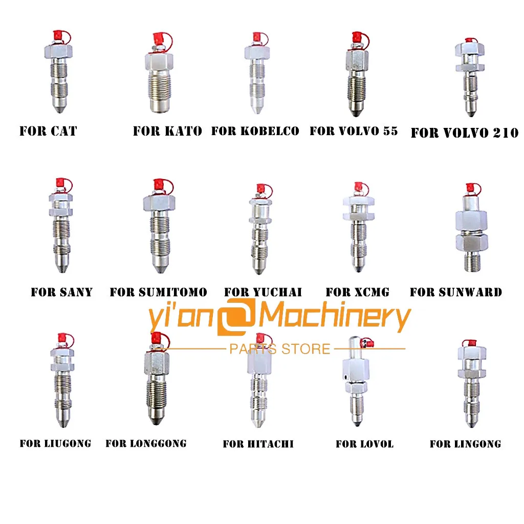 

For Komatsu Vo Sany Ca Sumitomo Kato Hitachi Kobelco Doosan Daewoo Excavator Stainless Steel Tip Chain Nozzle