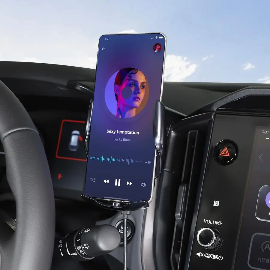 

Phone Holder Compatible with Subaru Crosstrek 2024 amp WRX 2022 Center Console Air Outlet Vent Panel Mobile Phone Mount Instrume