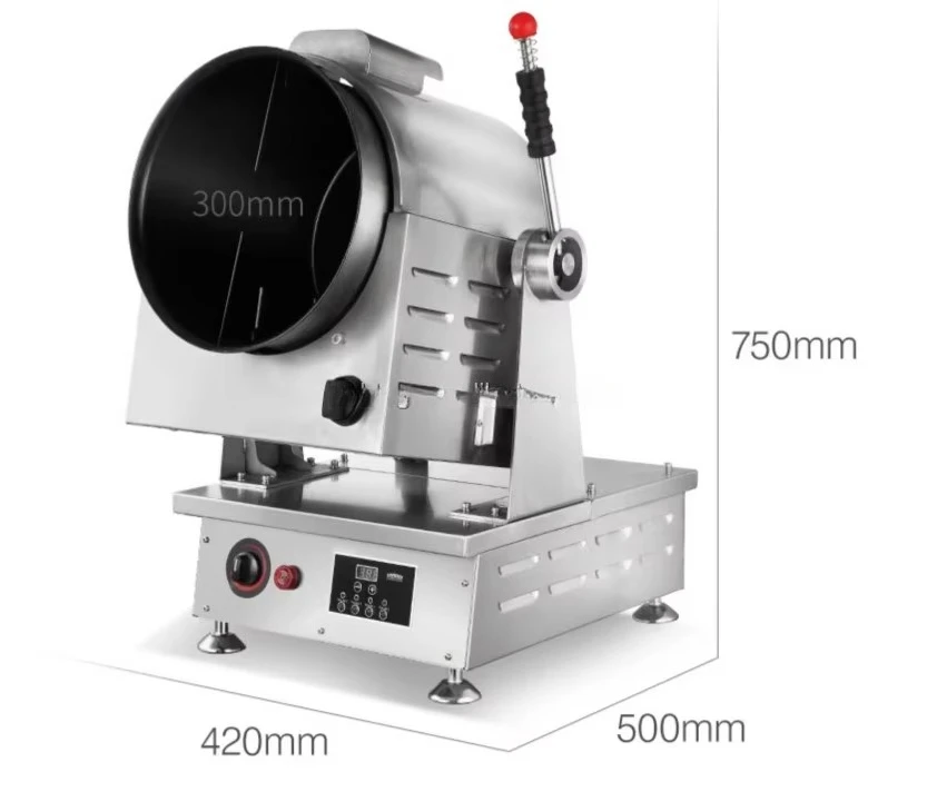 Restaurant rice machine rotating intelligent machine wok
