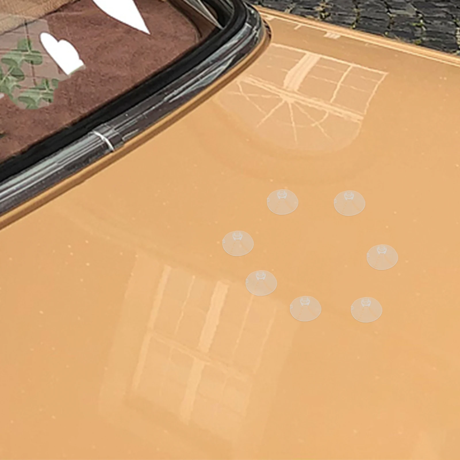 

150pcs Wedding Car Decoration Floral Arrangements Flower Holder Suction Cup Easy Installation Longlasting Use For Celebrations