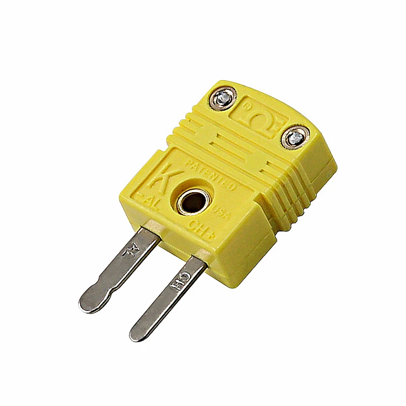 Male/Female Mini Connectors Plug Thermocouple Temperature Male K Type Sensors K T J Type Sockets Sensor US Type