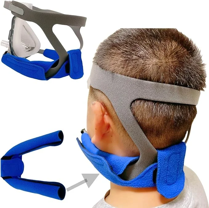 

CPAP Neck Pad for Headgear Straps ,CPAP Neck Cushion,CPAP mask Strap Cover Reduces Face and Neck Headgear Pressure and Red marks