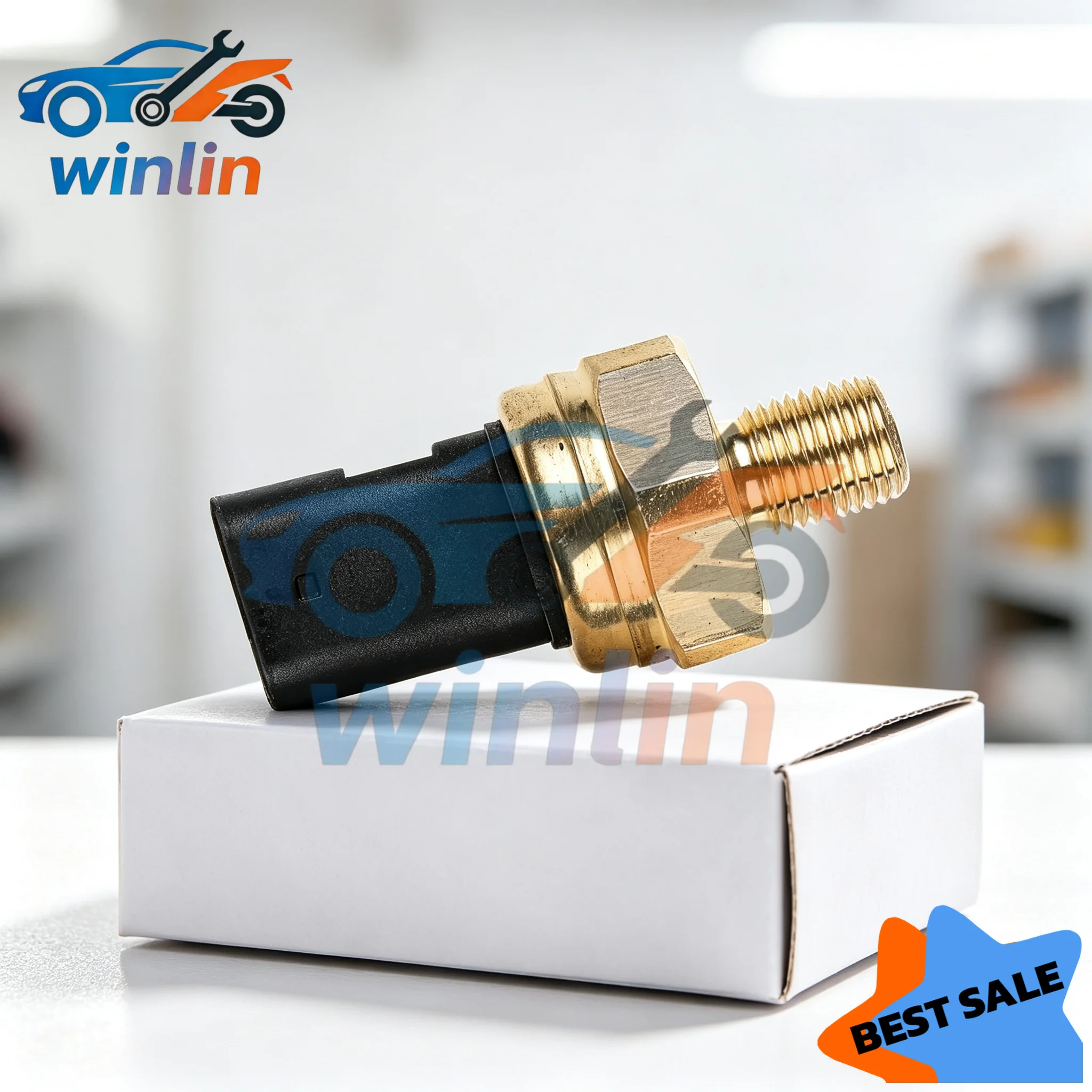 OEM 04C906060C Oil Pressure Sensor for Ford, Audi A1/A3, VW Golf/Polo/Touran, Seat Ibiza/Leon, Skoda Fabia/Octavia