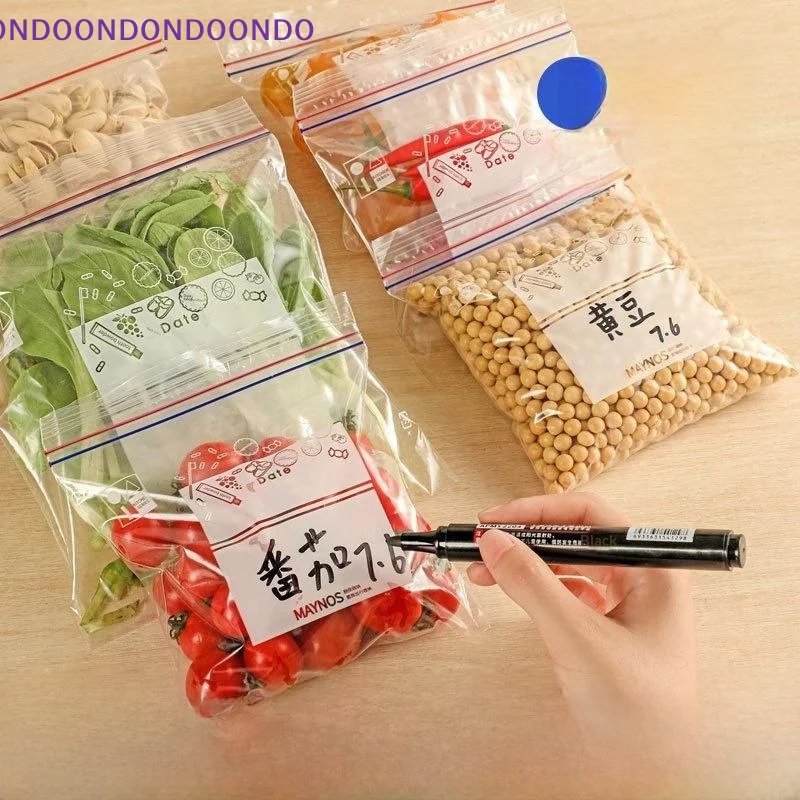 Double-Reinforced Seal Food Storage Bag 3 Sizes Freezer Safe Provides Tight Seal Preventing Wate Air From Leaking