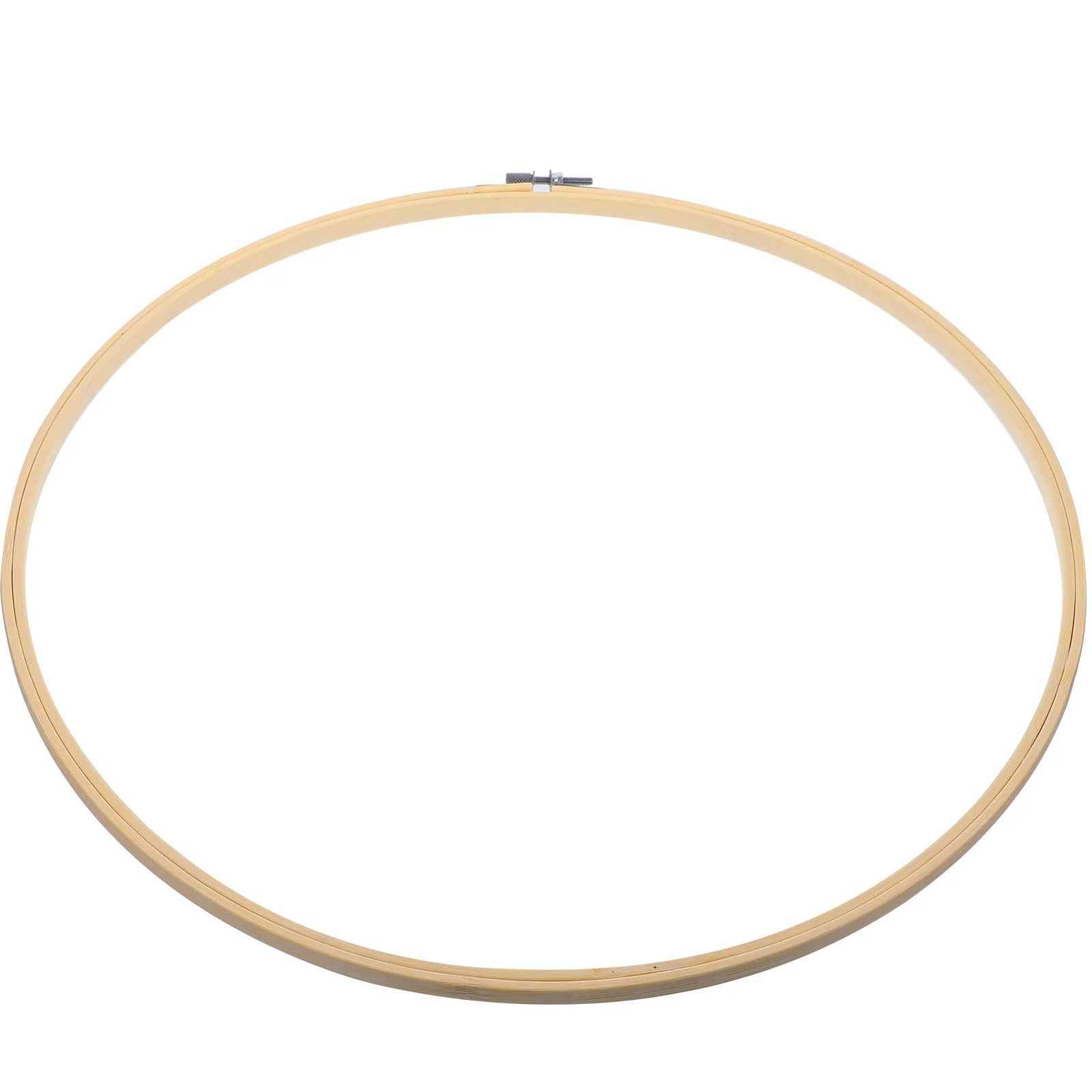 40Cm Bamboo Embroidery Hoop Set Diy Circle Frame For Cross Stitch Handmade Sewing Kit Traditional Tool Embroidery Accessories