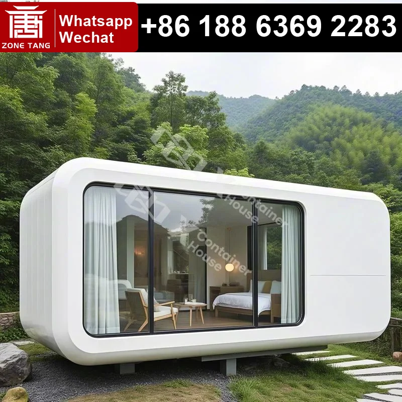 Smart Garden Apple - Prefabrykowana Mobilna Stalowa Modułowa Kabina Apple