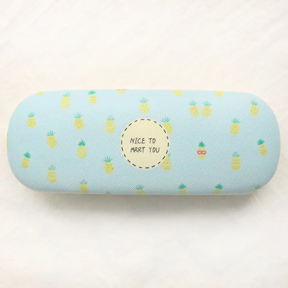 

1Pcs Cartoon Fruit Design Eyeglasses Case PU Material Durable Hard Shell Sunglasses Storage Box Protective Eyewear Cover