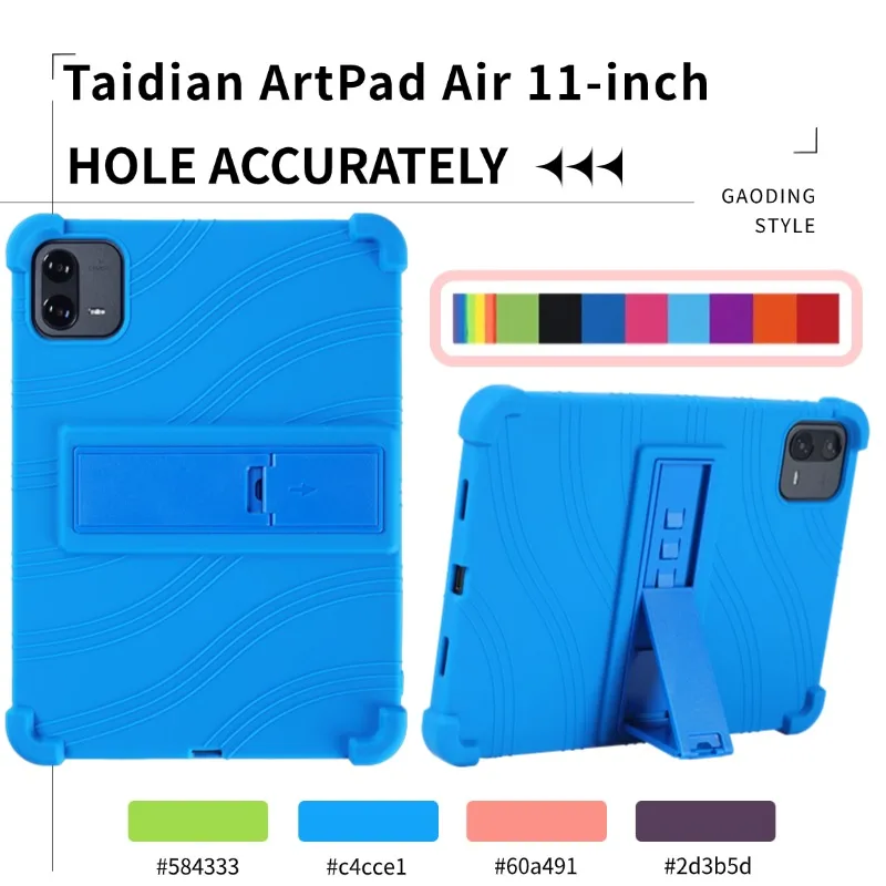 

Case For Teclast ArtPad Air 11 inch 2025 Kids Friendly Shockproof Tablet Cover for ArtPad Air 11" Silicon Stand Protective Shell