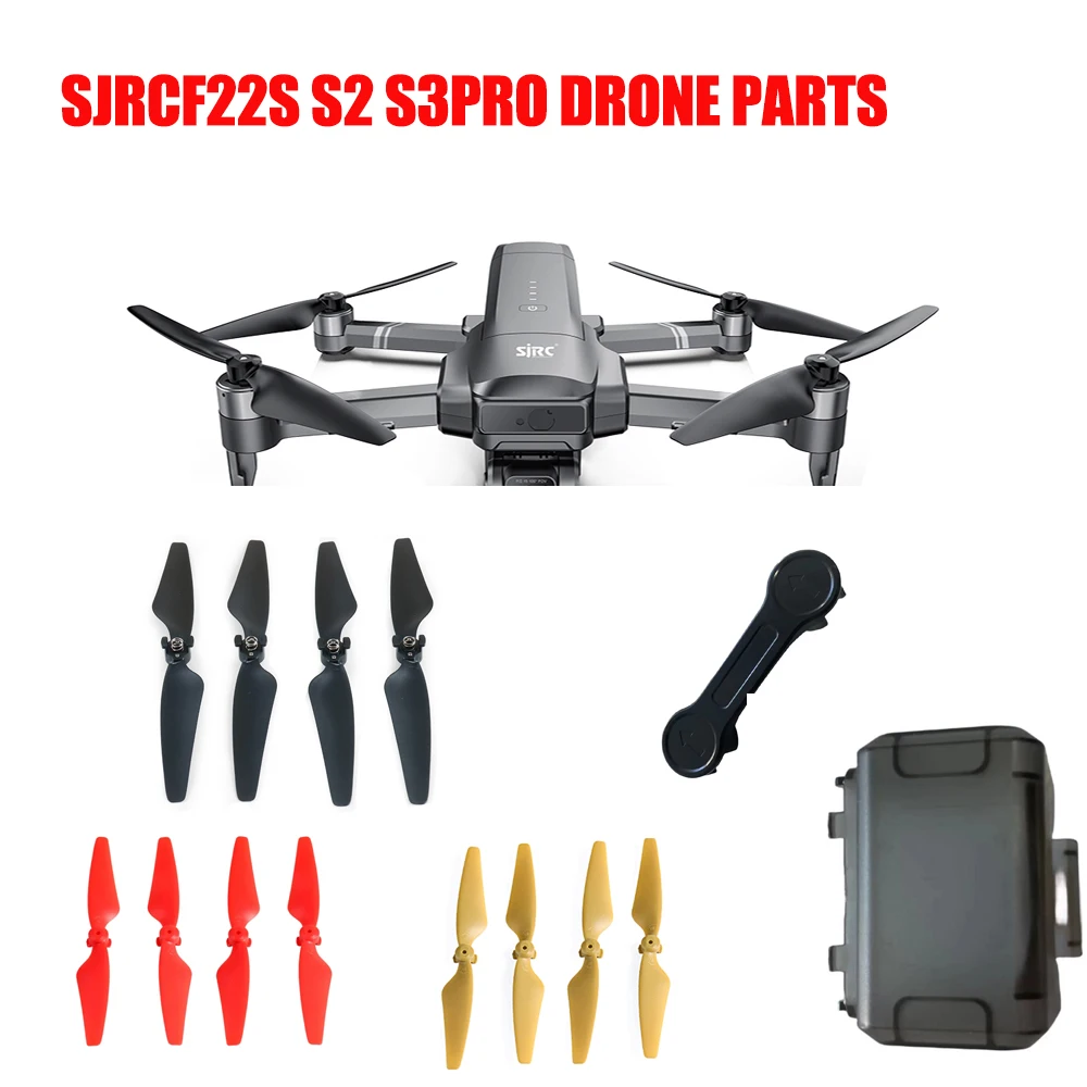 SJRCF22S S2 S3PRO model unmanned aerial vehicle original blade protection cover with elevated propeller added