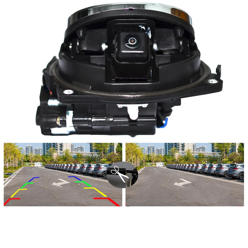 3Model Dynamic Or CCD SonyLen Flipping Badge Reversing Emblem Rear View Camera Parking For Passat B6 B7 B8 GOLF 5 6 7 Polo T-roc