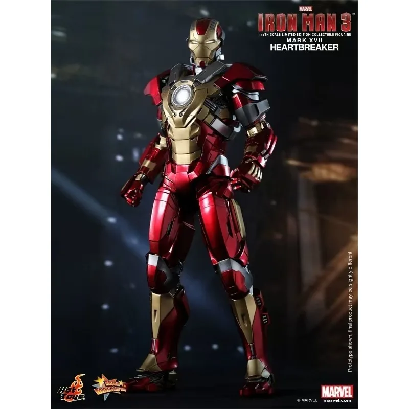 

Оригинальная коллекционная фигурка Hot Toys MARVEL MMS212 Iron Man 3 Iron Man MK17 HEARTBREAKER, модель аниме-персонажа