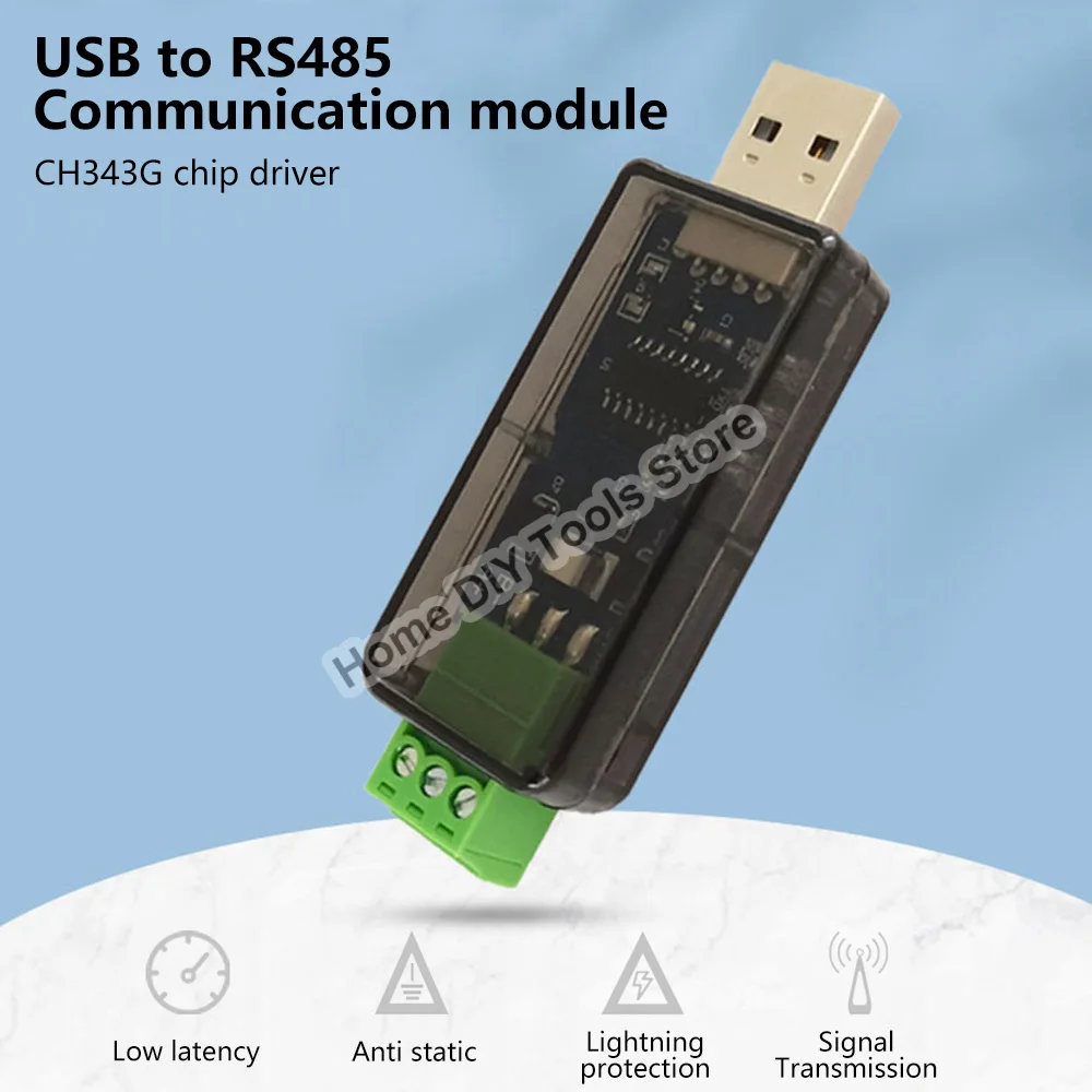 USB to RS485 Converter Communication Module Expansion Board CH343G Communication Module