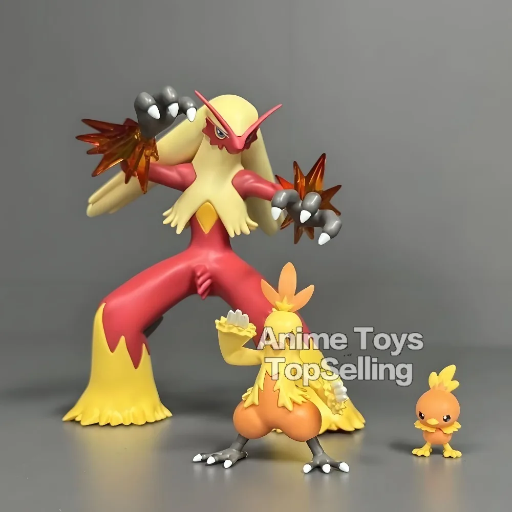 2-8 سنتيمتر أنيمي بوكيمون الشكل Blaziken مجموعة تطور عمل أرقام البلاستيكية جمع نموذج لعب للأطفال الهدايا