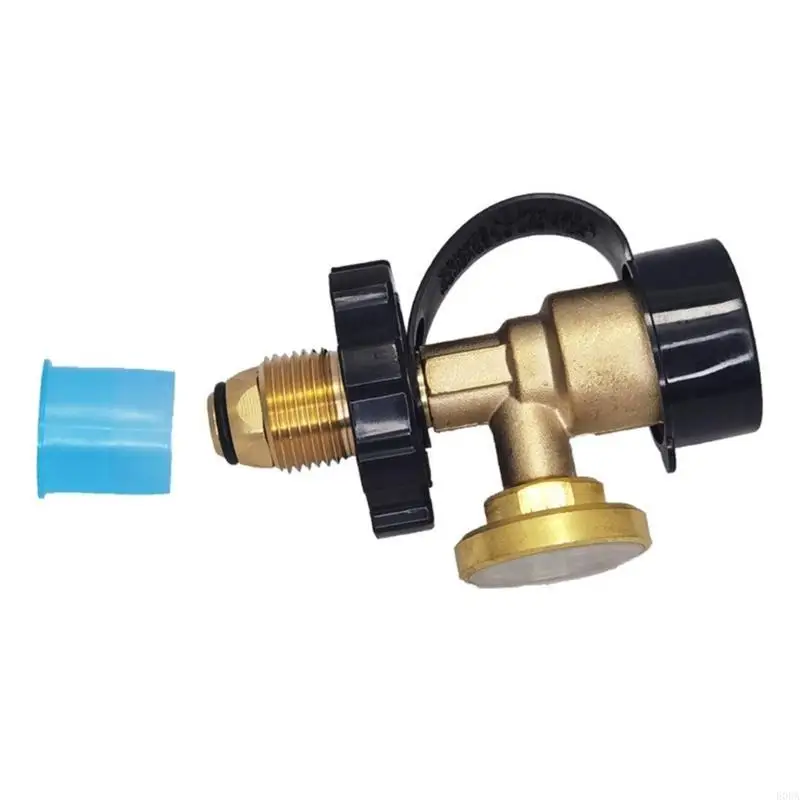 Quick Connection Propane Level Indicators Suitable For 5-100LB Tanks, Outdoor Cooking and Heating Campers And BBQ Grills 