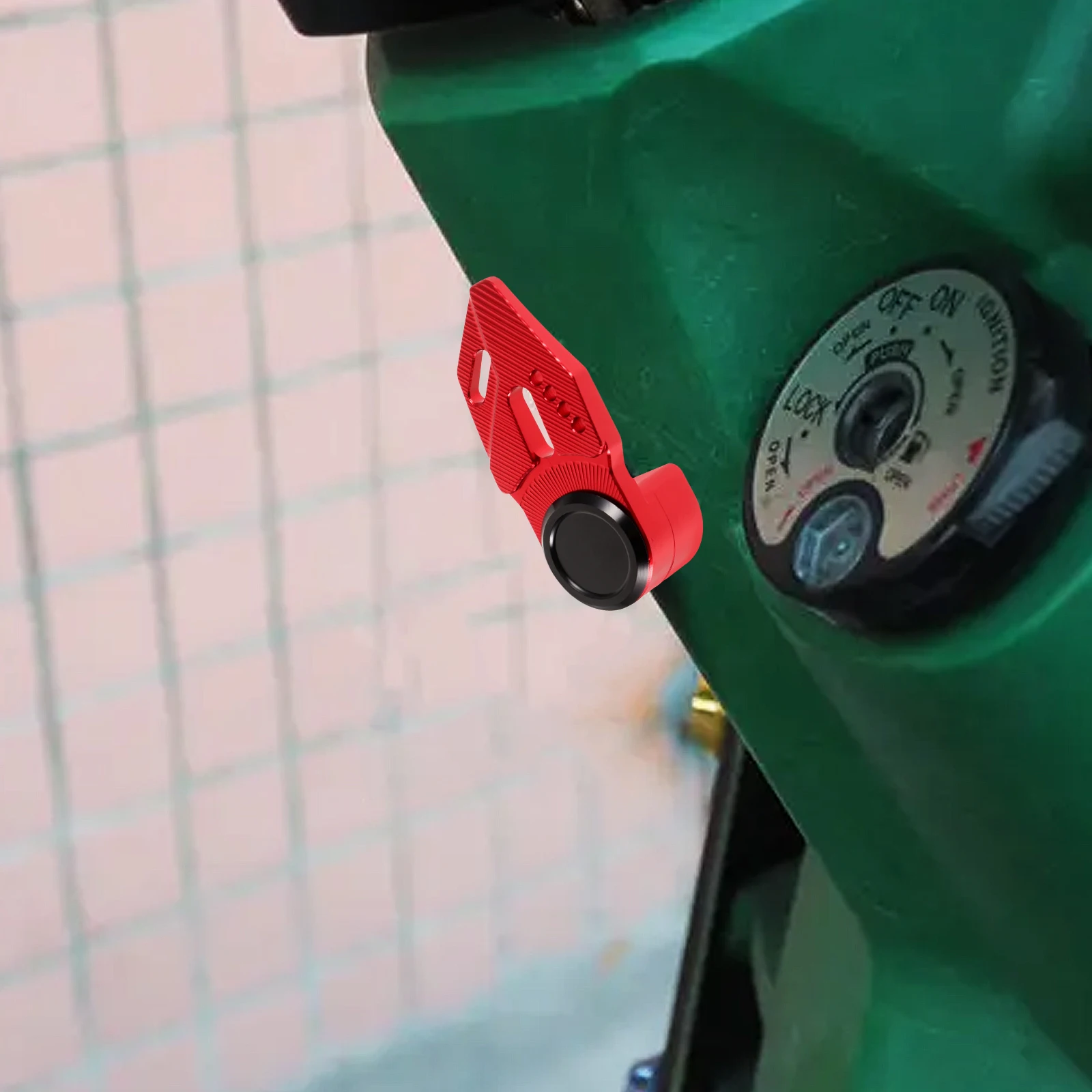 

Aluminum Alloy Hook Multi-Functional Motorcycle Scooter Holder Universal Fit Stylish Design Durable Cycling Hanger