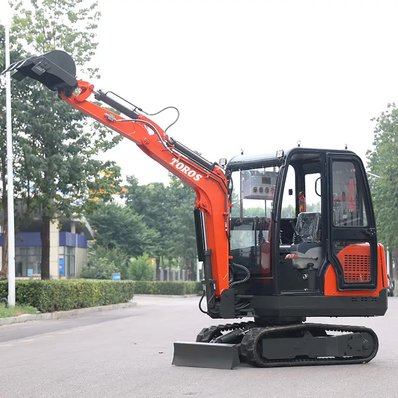 Factory Price 2000kg EPA Engine Excavators Mini Digger Multifunctional Hydraulic Micro Baggers High Quality Crawler Escavadora