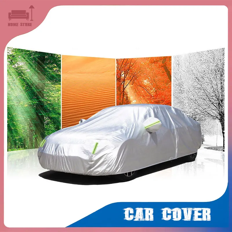 

Автомобильный чехол, солнцезащитный козырек, водонепроницаемый пылезащитный защитный чехол, складной уличный седан, хэтчбек, автоаксессуары, принадлежности для автомобиля