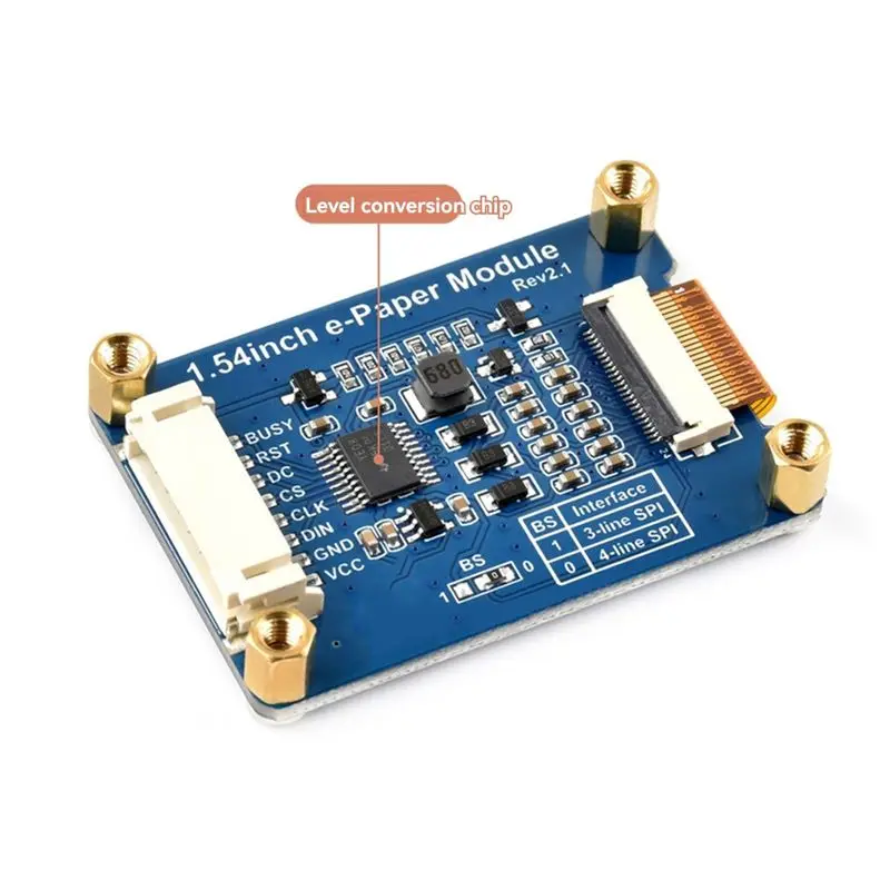 New-1.54Inch E-Ink Display Module Forarduino, STM32, Raspberry Pi SPI Epaper Screen 1.54Inch-E-Paper-Module-(G)
