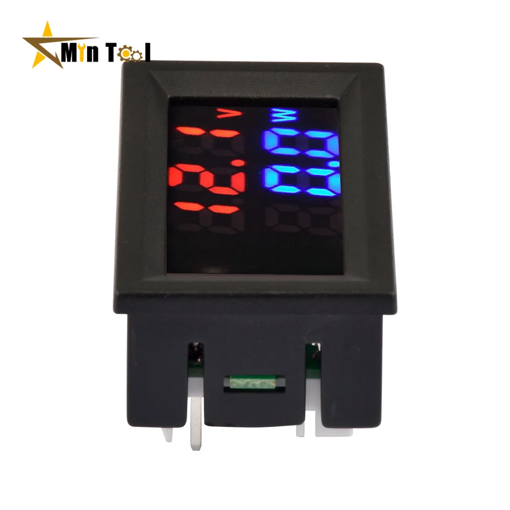 M520 DC 5-30V 10A Digital LCD Voltmeter Ammeter Voltage Current Meter Tester Detector Current Meter for Car Motorcycle Tool