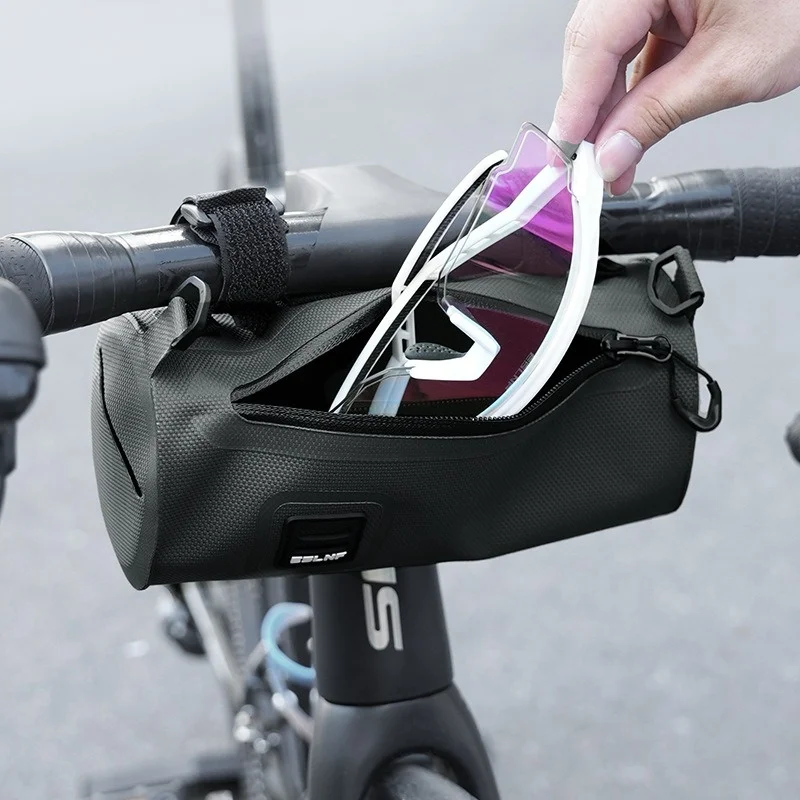 

Сумка с ручкой для велосипеда, дорожная водонепроницаемая передняя сумка для горного велосипеда, подвесная сумка