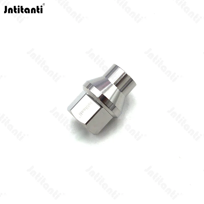 Jntitanti Gr5 titanium Wheel tyre lug nut M12x1.25x35mm cone seat YZ for Nissan,Greatwall,Geely,Subaru,Suzuki, Toyota86 etc