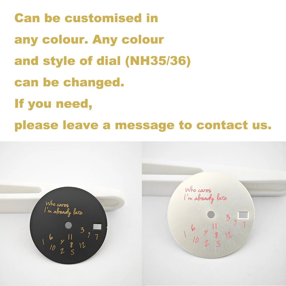 Esfera de reloj de 28,5mm que se importa ya tarde, esfera nh35, piezas de reloj con esfera estéril, ajuste de esfera de reloj, movimiento NH35/NH36, sin logotipo