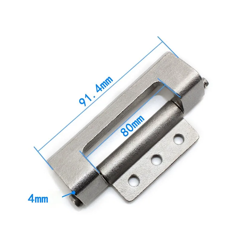 

304 Stainless Steel Industrial Heavy-Duty Thickened Hinge for Machinery Equipment, Foldable and Load-Bearing