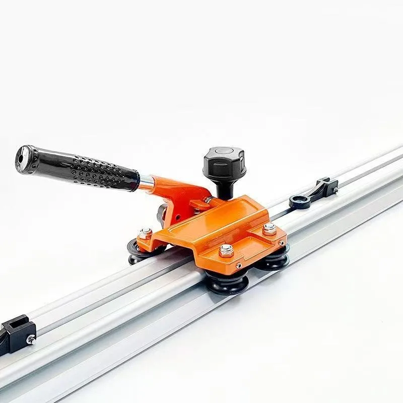 Aluminum Alloy Rail Manual Track Push Cutter High Precision For Ceramic Rock Slab Stone Tile Cutting Decoration Equipment