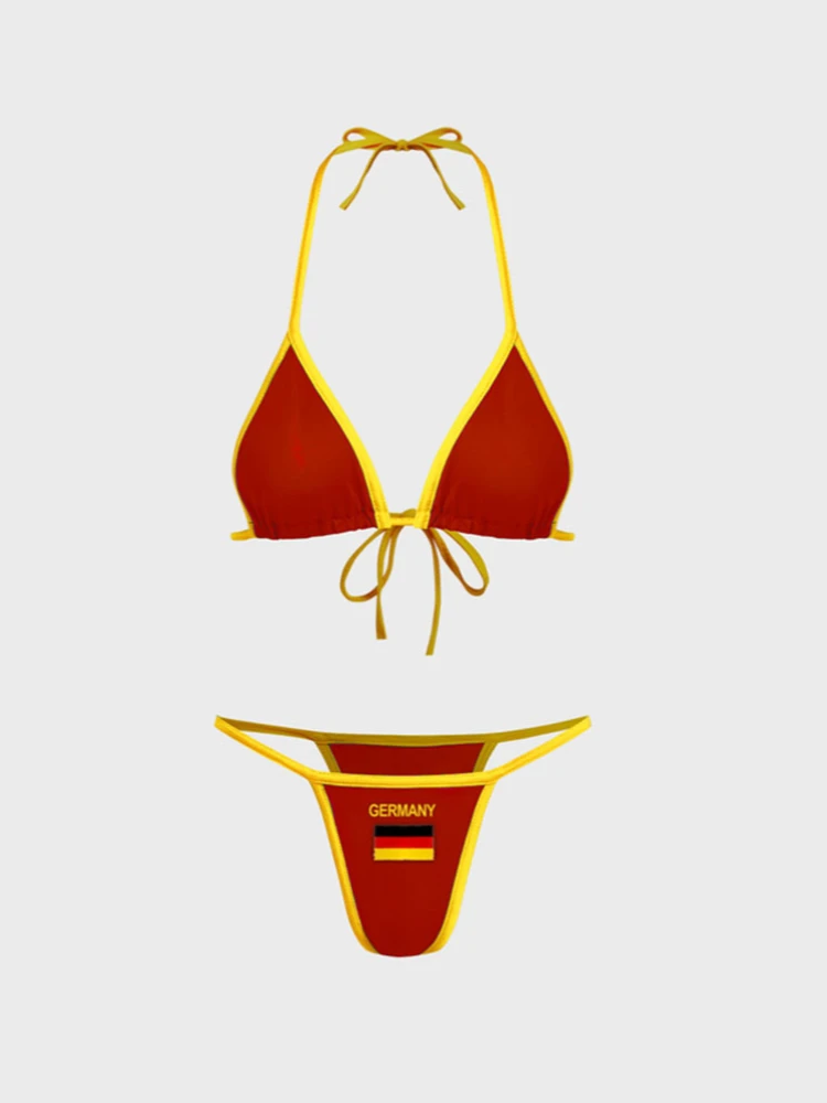 Summer 2025 new bra set sexy fashion sports thong underwear backless sexy underwear beach pants